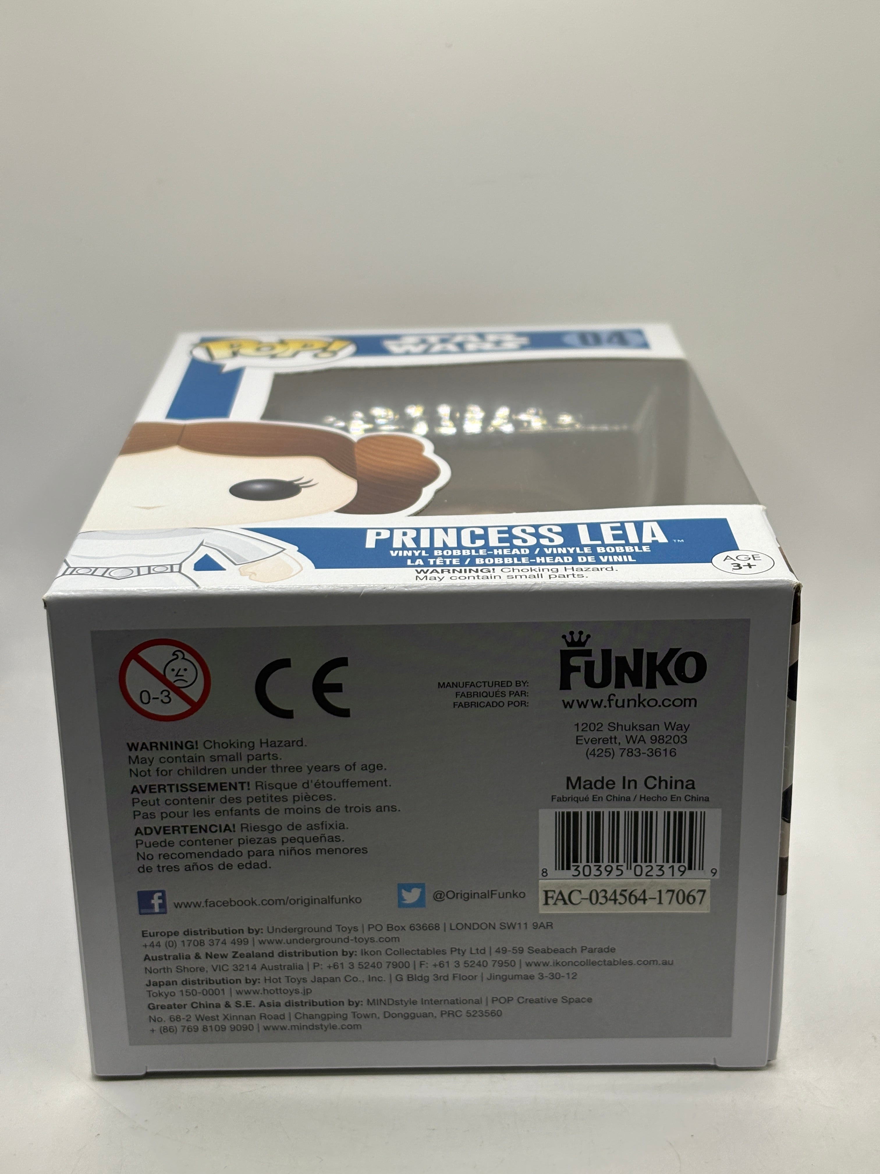 Funko POP! Star Wars #04 Princess Leia Vinyl Bobble Head 2017, photo 6
